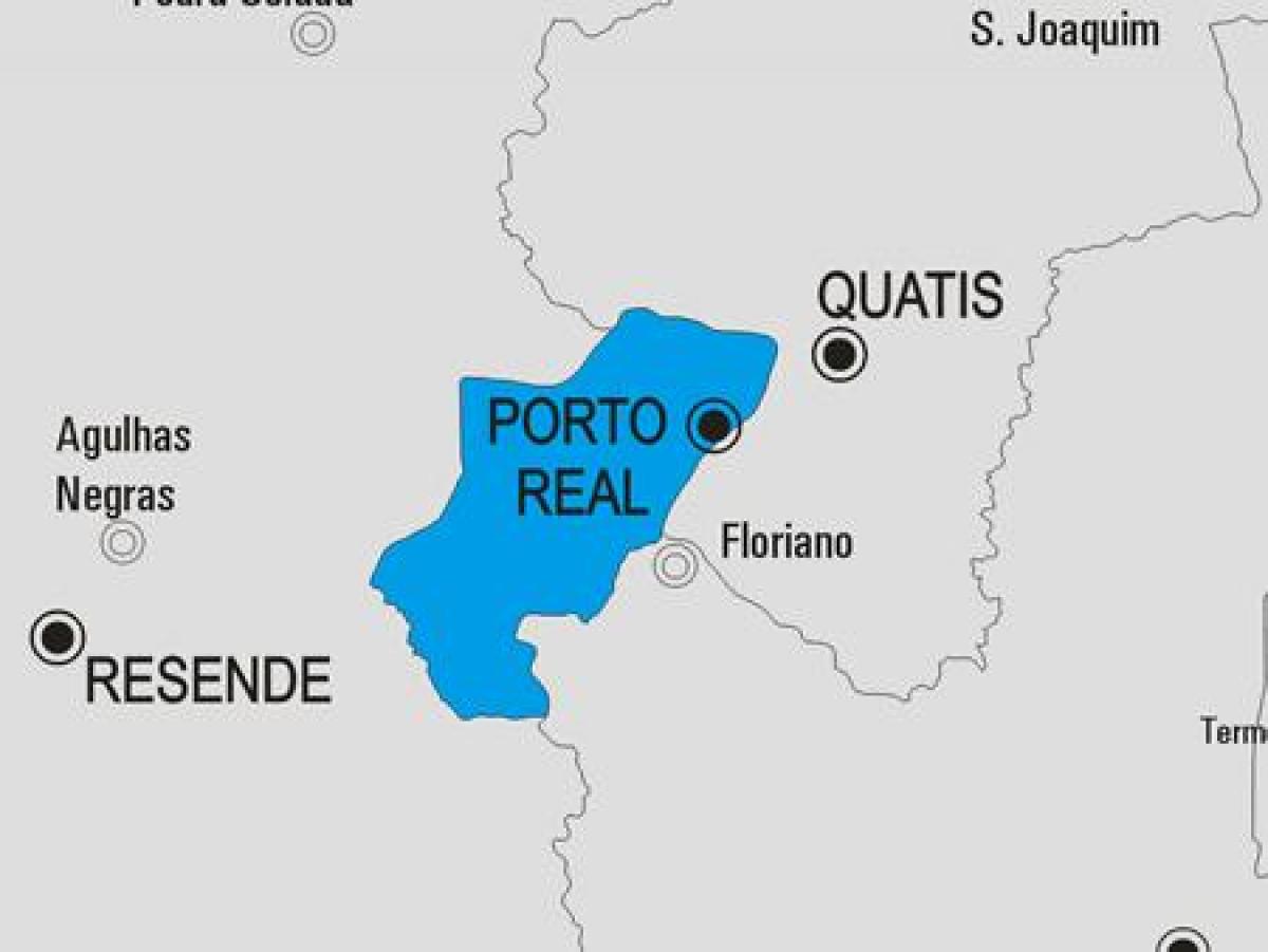 Karta Porto Real opština