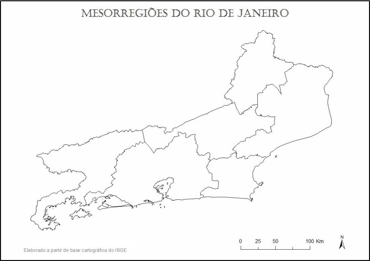 Karta Rio de Janeiru djevice