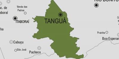 Karta općine Tanguá