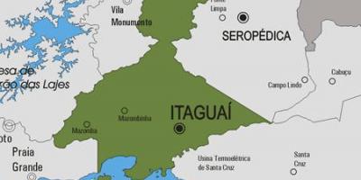 Karta općine Итагуаи