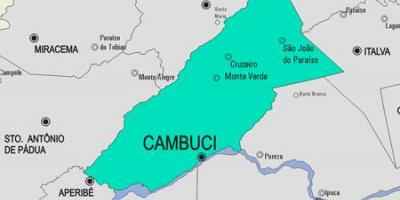 Karta općine Камбуси