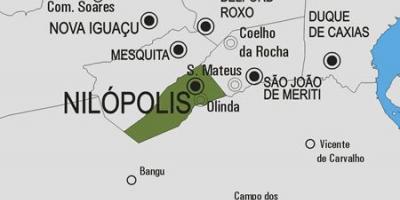 Karta općine Recife