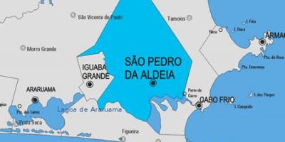 Karta Sao Pedro da Aldeia opština