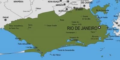 Karta općine Rio Бониту