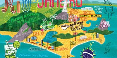 Karta Rio de Janeiru desktop