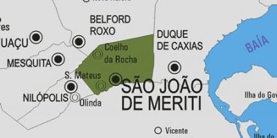 Karta San Juan de Мерити opština