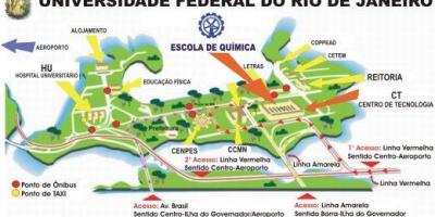 Kartu iz federalnog sveučilišta u Rio de janeiru