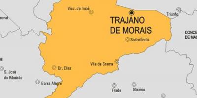 Karta Trajana opština-de-Мораис