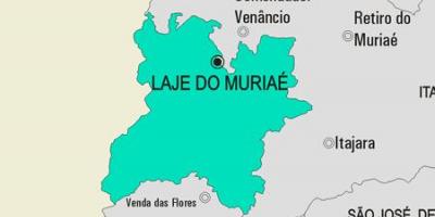 Karta Лажи učiniti općina Муриаэ