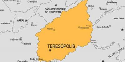 Karta općine grada Терезополис