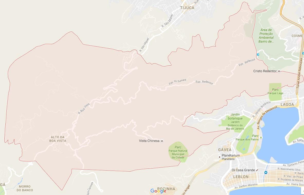 Karta Alto da boa Vista