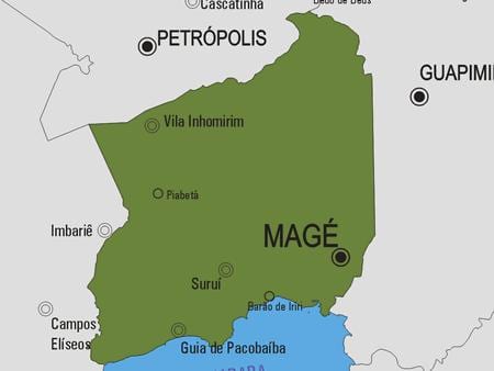 Karta općine magé dostava