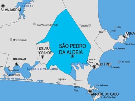 Karta Sao Pedro da Aldeia opština