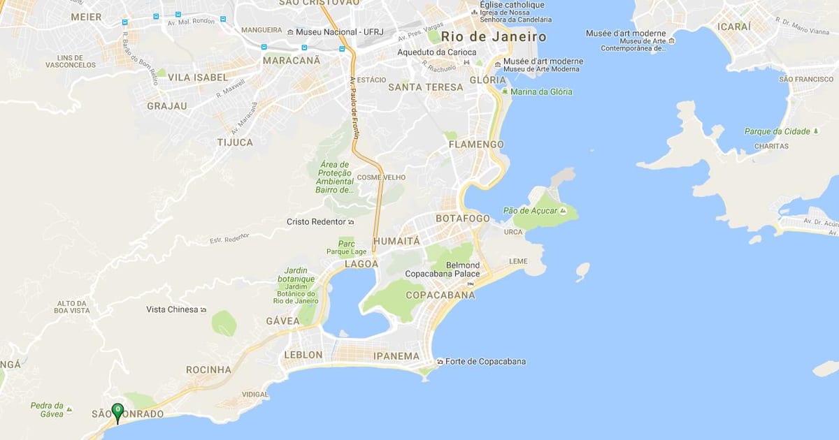 Karta plaže Пепино