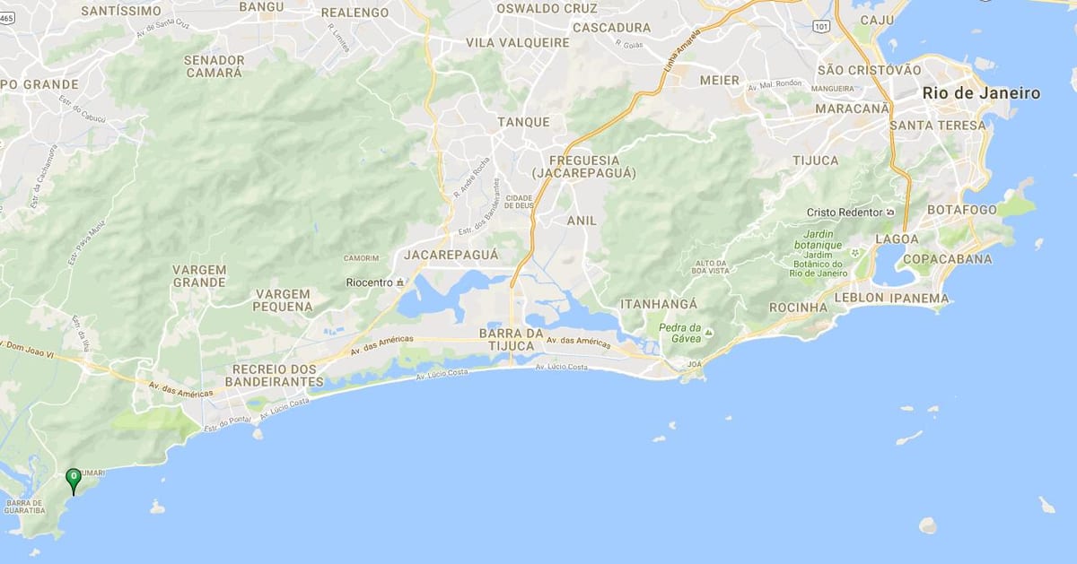 Karta plaže pakao vatre