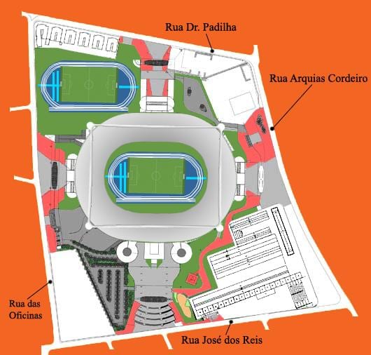 Kartu stadiona Joao авеланжа u энженьяне