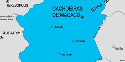 Karta кашуэйрас-di-Макаку opština