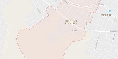 Karta Квинтино Bocaiúva