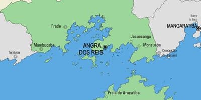 Karta Angra dos reis opština