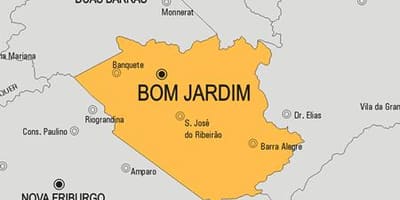 Karta općine Bon-Jardin