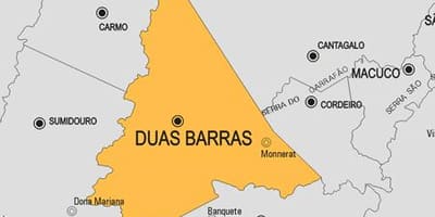 Karta općine Dua Баррас