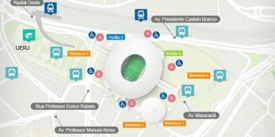 Kartu stadiona Maracana