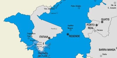 Karta općine Резенди