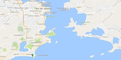 Karta plaže Арпоадор