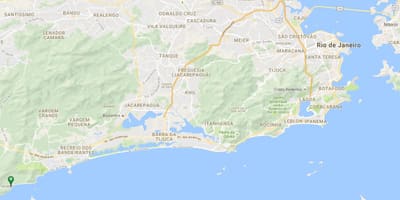 Karta plaže Грумари