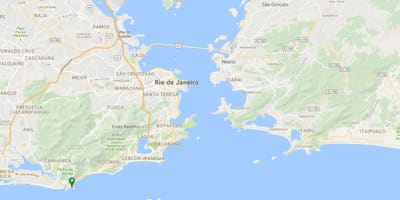 Karta plaže Жоатинга