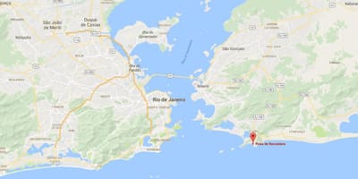 Karta plaža Итакоатиара