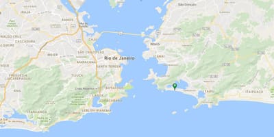 Karta plaže Пиратининга