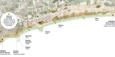 Karta plaže Грумари