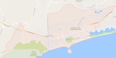 Karta recreio dos-Бандейрантисе