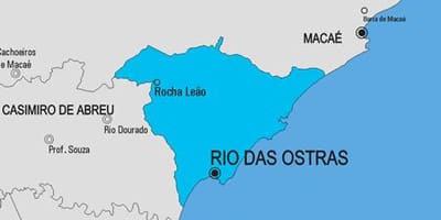 Općina karti Rio de Janeiru